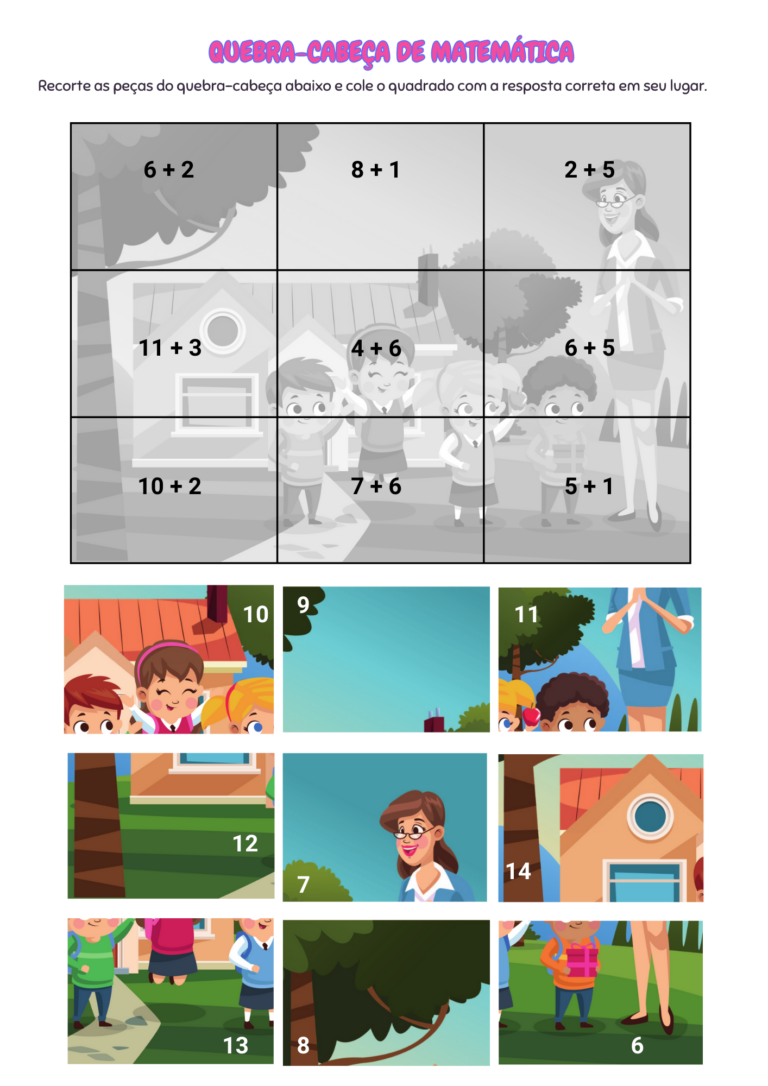 Cópia de BÔNUS - Quebra-cabeça de matemática
